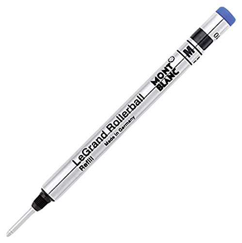 Montblanc 124503 Recambio para bolígrafo Montblanc Meisterstück LeGrand Rollerball - 2xBleu Pacifique (Pacific Blue) - M - Tamaño mediano