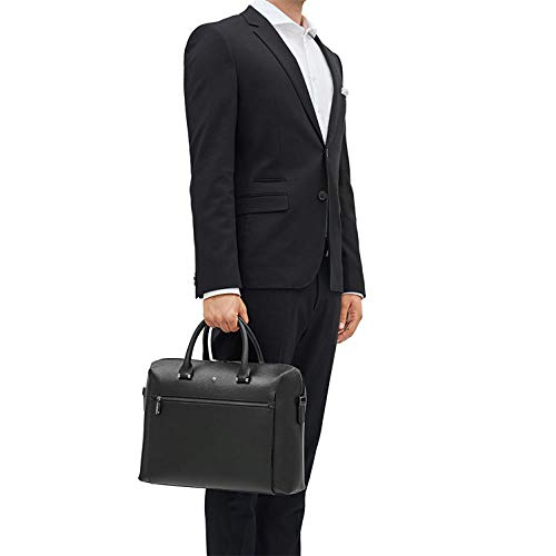 Montblanc Westside Maletín 40 Centimeters Negro (Schwarz)