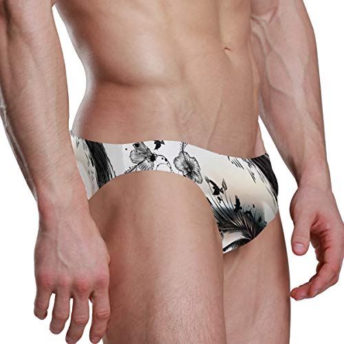 Montoj Art Look Maquillaje Ojos para Hombre Sexy Bañador Bikini Bañador para Hombre 1 M