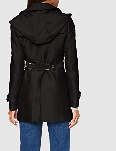 Morgan 201-gustav.n Trenchcoat, Negro, 34 para Mujer