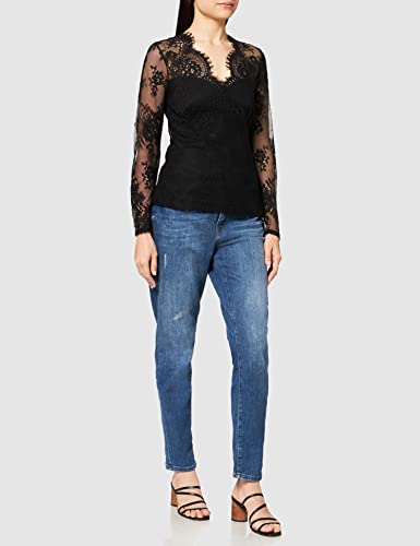 Morgan 201-temma.n Camiseta, Negro (Noir Noir), Large (Talla del Fabricante: TL) para Mujer