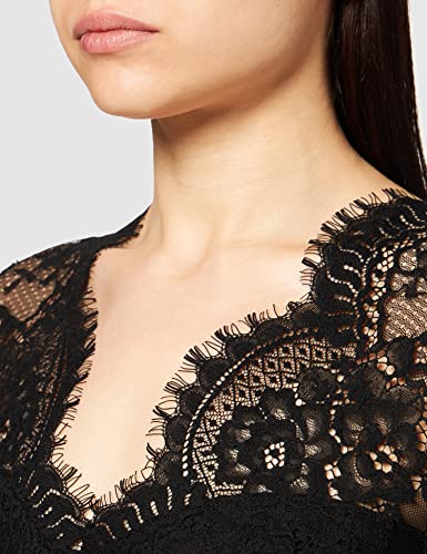 Morgan 201-temma.n Camiseta, Negro (Noir Noir), Large (Talla del Fabricante: TL) para Mujer