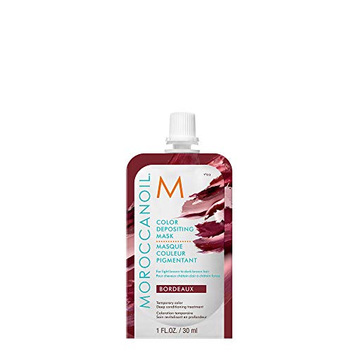 Moroccanoil Mascarilla Con Color: Burdeos, 30ml
