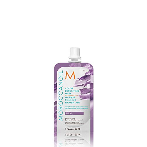 Moroccanoil Mascarilla Con Color: Lila, 30ml