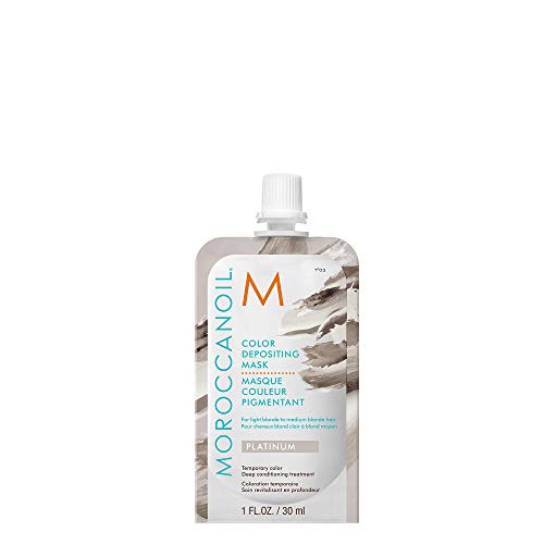 Moroccanoil Mascarilla Con Color: Platinum, 30ml