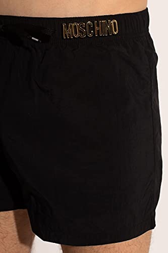 Moschino Beachwear Hombre Negro A61195439 0555 Negro M