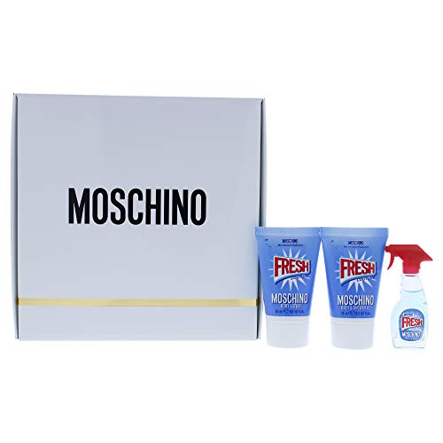 Moschino Fresh Couture Eau De Toilette + Body Lotion + Shower Gel 55 ml