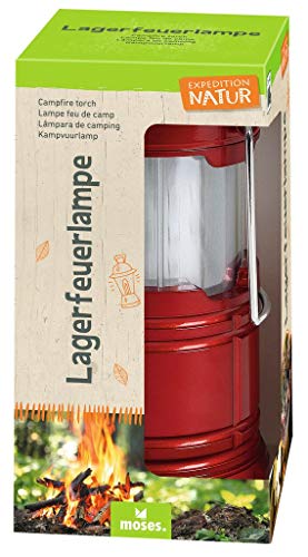 moses Expedition Natur Lagerfeuerlampe Lámpara, Unisex niños, Rojo, Small