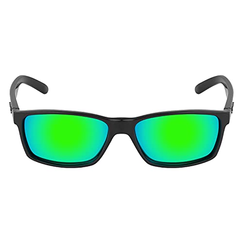 Mryok Lentes de repuesto para Arnette Slickster AN4185 - Opciones, Polarizado - Verde esmeralda, Talla única
