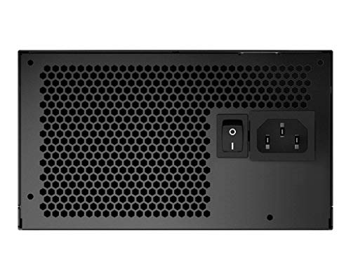 MSI MPG A850GF - Fuente de alimentación gaming (compatible con NVIDIA GeForce RTX Serie 30, Certificado 80 Plus Gold 850 W, alimentación continua con ventilador de 140 mm FDB, ATX)