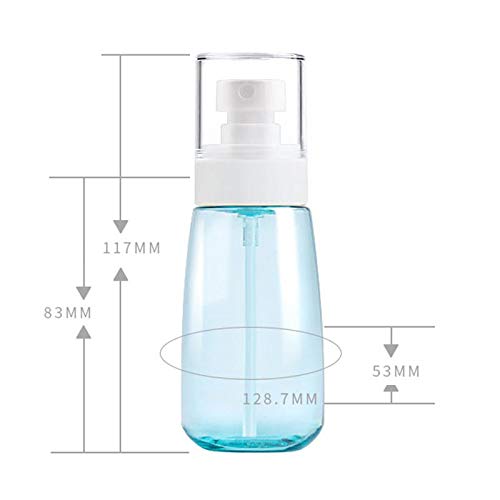 MSYOU Botella pequeña de espray para Mujer, cosméticos, Parasol, perfumes, perfumes, Botellas, Color Rosa Claro, Rosa Claro, 60 ml