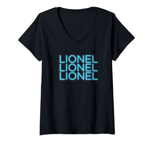 Mujer Lionel Richie - Lionel Neon Camiseta Cuello V