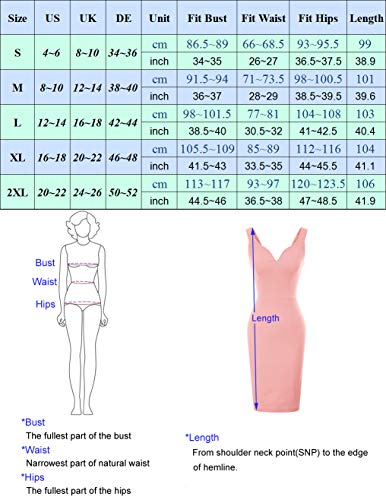 Mujer Vestido sin Mangas Lápiz para Cóctel Fiesta M CL010987-2