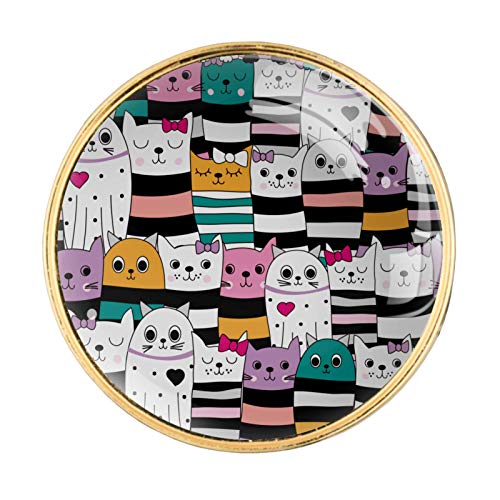 MUOOUM Lindo Gatos Ranking Patrón Rayas Coche Perfume Coche Coche Ambientador Clip Fragancia Coche Olor Ambientador Perfume Difusor