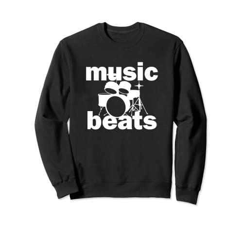 Music Beats, música individual. Sudadera