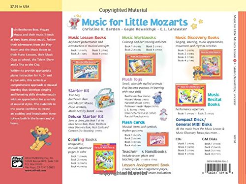 Music For Little Mozarts: Music Lesson Book 1