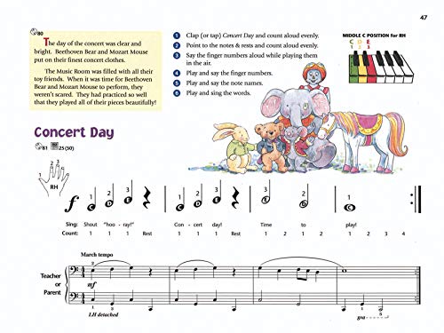 Music For Little Mozarts: Music Lesson Book 1