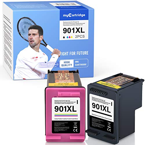 MyCartridge compatibles con Cartuchos de Impresora HP 901 XL para impresoras Todo-en-uno HP Officejet 4500 J4580 J4680