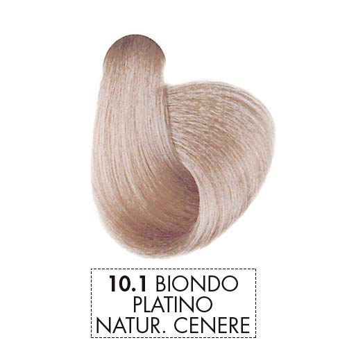 Mystic Color - Coloración Permanente en Crema con Aceite de Argán y Caléndula - Tinte de Larga Duración, Tinte Pelo Mujer - Color Rubio Ceniza Platino Natural 10.1-100ml