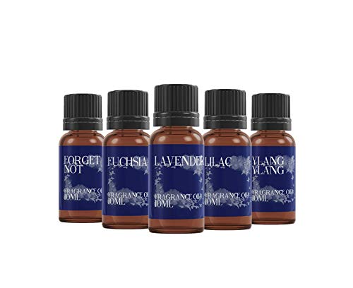 Mystic Moments Paquete de Inicio de Aceite fragante, Flores Silvestres, 5 x 10 ml
