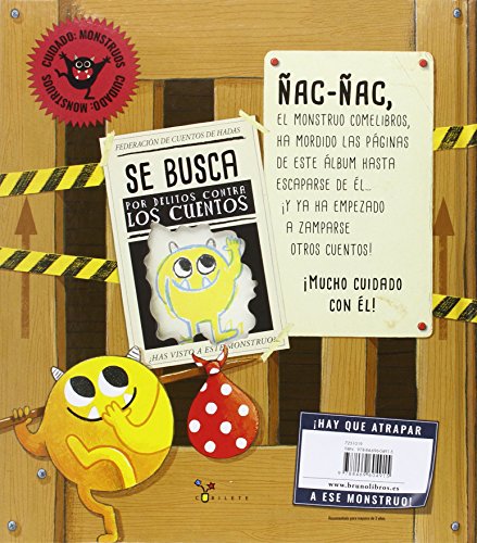 Ñac-ñac, el monstruo comelibros (Castellano - A PARTIR DE 3 AÑOS - ÁLBUMES - Cubilete)