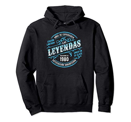 Nacieron En 1980 Las Leyendas Edición Limitada 41 Cumpleaños Sudadera con Capucha