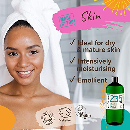Naissance Aceite Vegetal de Neem Virgen Orgánico BIO n. º 235 – 1 Litro - Puro, Natural, Certificado Ecológico, Prensado en Frío, Vegano, y no OGM - Ideal Para La Piel, Cabello, Plantas