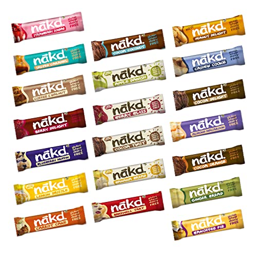 Nakd Mixed Case Selections (Elija su favorito (20 barras))