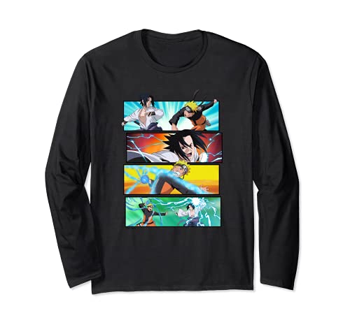 Naruto Shippuden Naruto vs Sasuke Manga Larga