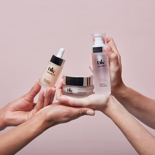 NATURALKIREI - Pack NK Anti-aging - Crema antiarrugas NK Cream Hydra Day & Night (50ml) + NK Sérum+ (30ml) + NK Glycolic Cleanser exfoliante facial (50ml)