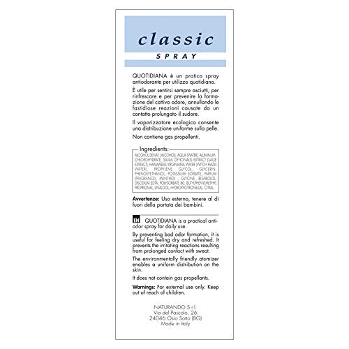 Naturando - Quotidiana Desodorante Classic 100 ml