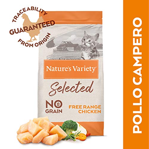Nature's Variety Selected - Pienso para gatitos con pollo campero deshuesado 7 Kg