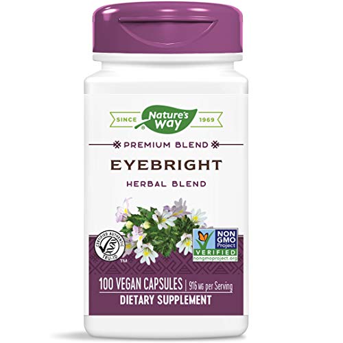 Nature's Way Herbal Eyebright, 100 Capsule