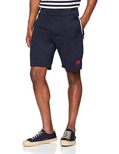 Nautica K81591, Pantalones Cortos Deportivos Para Hombre, Azul (Navy), Tamaño del fabricante: S