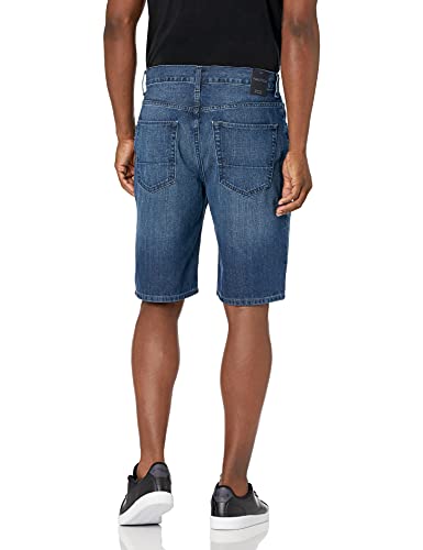 Nautica Relaxed Fit 5 Pocket 100% Cotton Denim Jean Short Vaquero, Glacier Blue Wash, 58 para Hombre