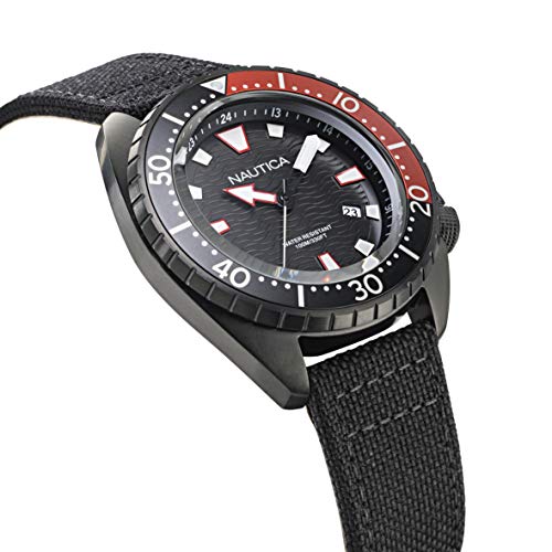 Nautica Reloj Hombre de Cuarzo analógico con Correa en Caucho NAPHAS902