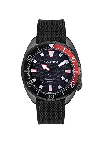 Nautica Reloj Hombre de Cuarzo analógico con Correa en Caucho NAPHAS902