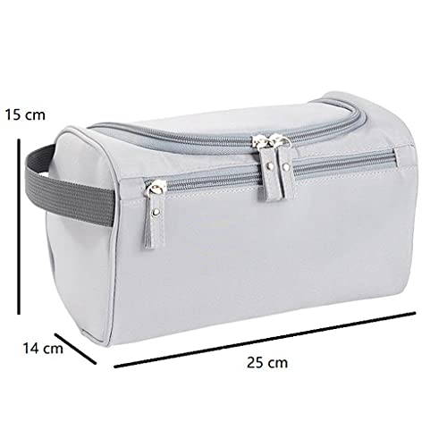 Neceser de Lona Impermeable Portátil para Maquillaje，Neceser Hombre Viaje,Bolsa de Aseo Impermeable Gran Capacidad para Colgar, , Artículos de Aseo Juego para 。
