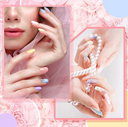 Neeko Esmaltes Semipermanente 6 colores Macaron Juego de esmaltes de uñas Baby Blue Shellack Gel Polish Set Colores de gel para uñas Color suave y cálido Soak Off LED Gel Polish Nail Art Design