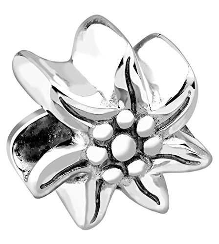 Nenalina Plata Colgante Edelweiss para Pandora Pulseras para Mujer 719127-000