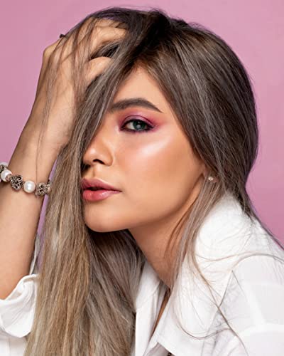 NEON Sombra de ojos Paleta 27 sombras "Bolsillo", acabados mate, satinados y brillantes - Pigmentos compactos y Polvo suave