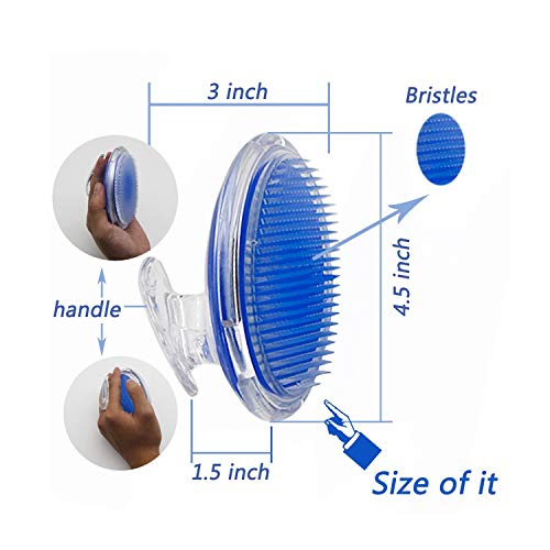 NEPAK Cepillo Exfoliante Corporal Exfoliating Brush-Bikini Line Exfoliator-Body Brush para Piernas y Axilas el Cabello Tratamiento Irritación del Afeitado