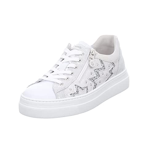 Nero Giardini E218110D - Zapatillas Bajas Mujer Plata Talla 37
