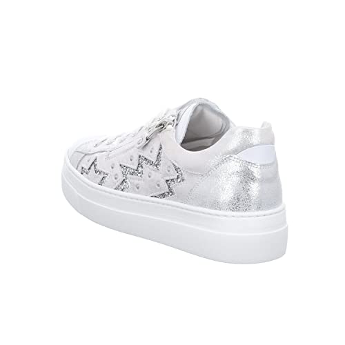 Nero Giardini E218110D - Zapatillas Bajas Mujer Plata Talla 37