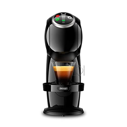 Nescafé Dolce Gusto Genio Plus De'Longhi EDG315.B - Cafetera automática de cápsulas De'Longhi, 15 bares de presión, depósito de 0.8 L, color negro