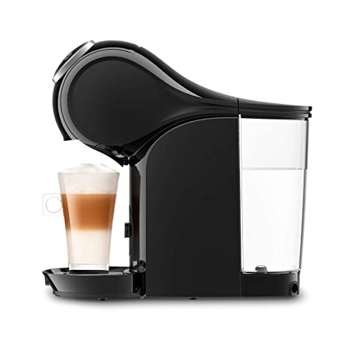 Nescafé Dolce Gusto Genio Plus De'Longhi EDG315.B - Cafetera automática de cápsulas De'Longhi, 15 bares de presión, depósito de 0.8 L, color negro