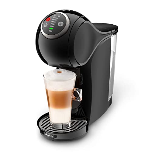 Nescafé Dolce Gusto Genio Plus De'Longhi EDG315.B - Cafetera automática de cápsulas De'Longhi, 15 bares de presión, depósito de 0.8 L, color negro