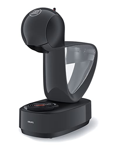 Nescafé Dolce Gusto Infinissima Cosmic Krups ‎KP173B. Cafetera de cápsulas 15 bares de presión, capacidad 1.2L, bebidas frías o calientes, modo Eco, Thermoblock, bandeja regulable, color negro