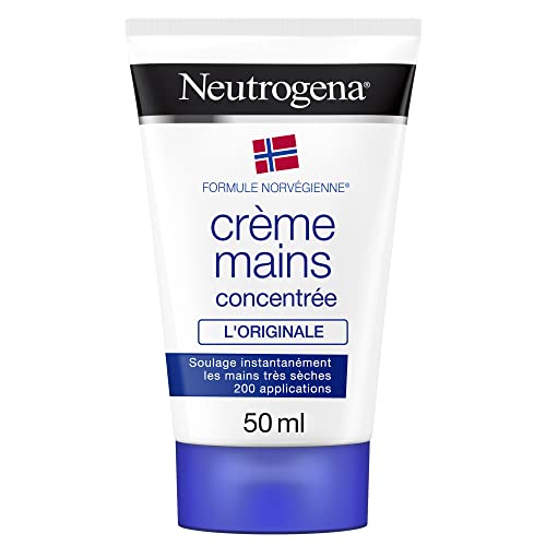 Neutrogena Crema Manos Concentrada, Alivio Inmediato para Manos Secas, 50 ml