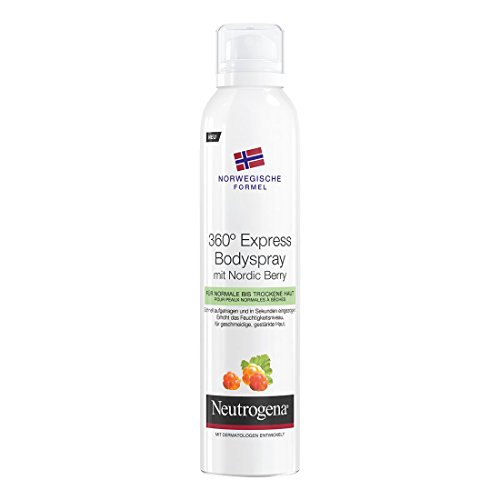 Neutrogena Nordic Berry Express Body Spray (2 Unidades, 2 x 200 ml)